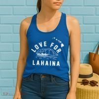 Love For Lahaina Strong Hawaii Women's Tank Top thumb 2