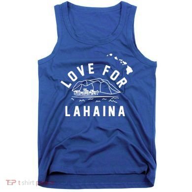 Love For Lahaina Strong Hawaii Tank Top