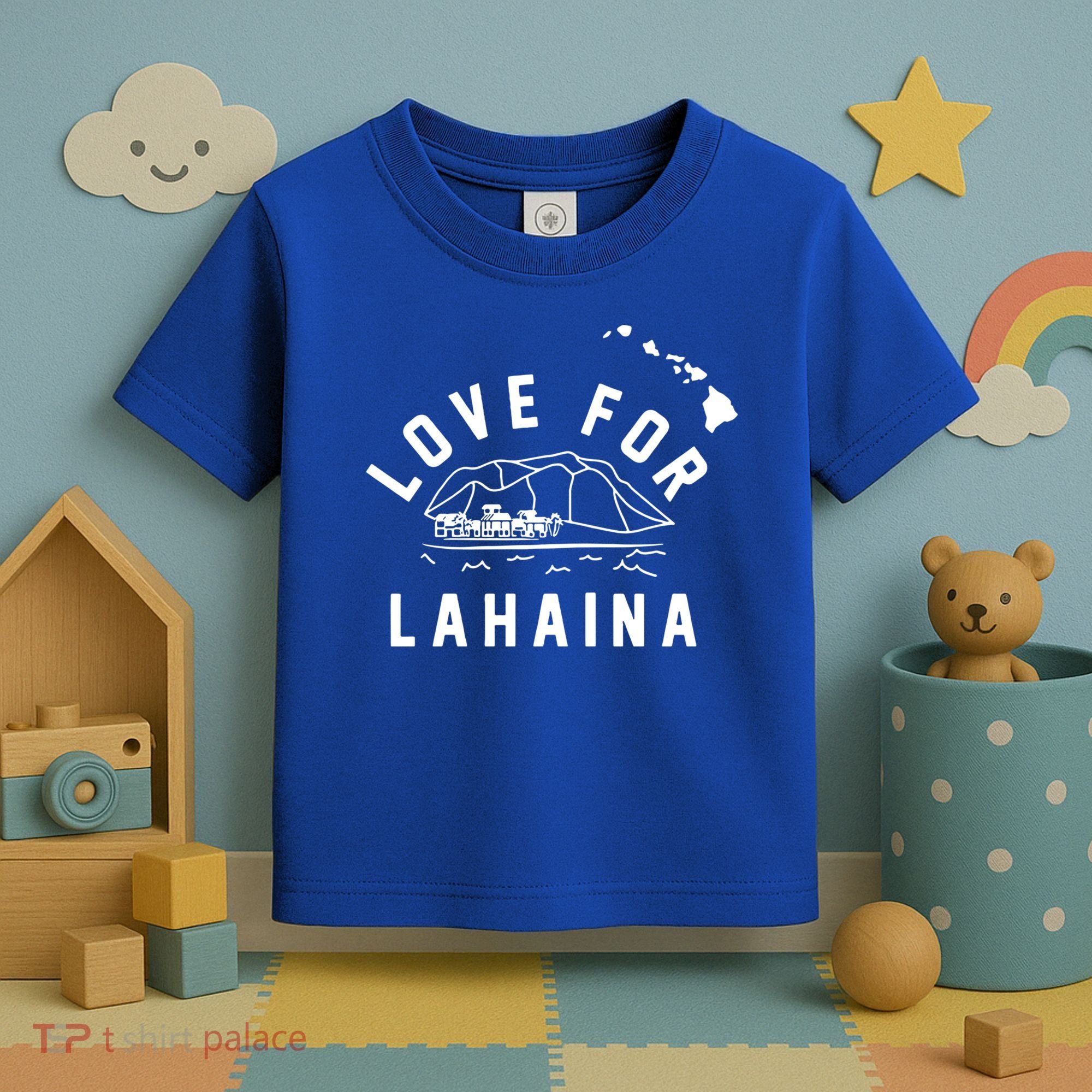 Love For Lahaina Strong Hawaii Toddler T-Shirt