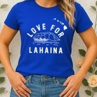 Love For Lahaina Strong Hawaii Women's T-Shirt thumb 2