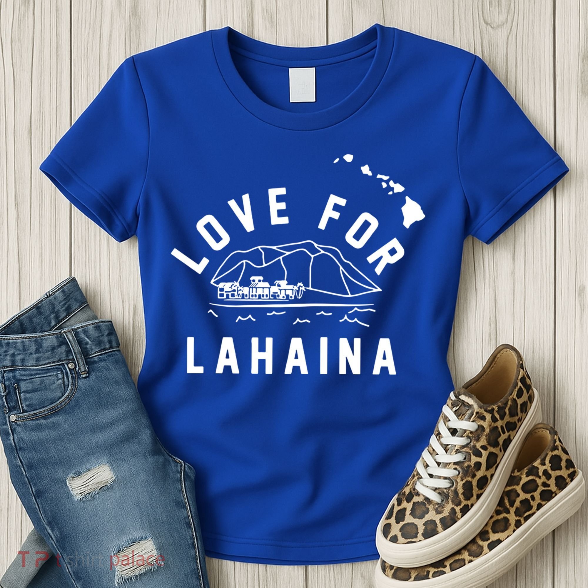 Love For Lahaina Strong Hawaii Women's T-Shirt