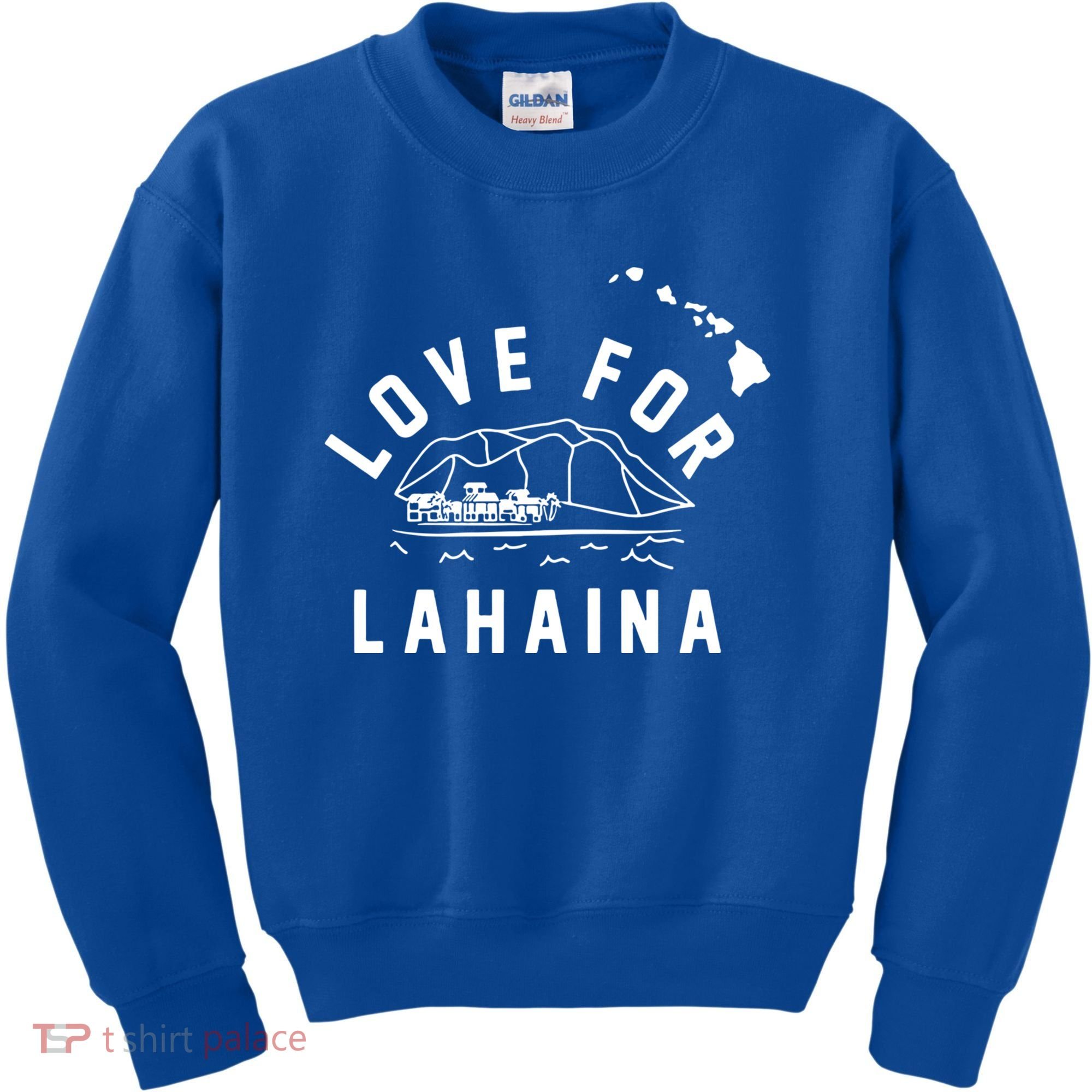 Love For Lahaina Strong Hawaii Kids Sweatshirt