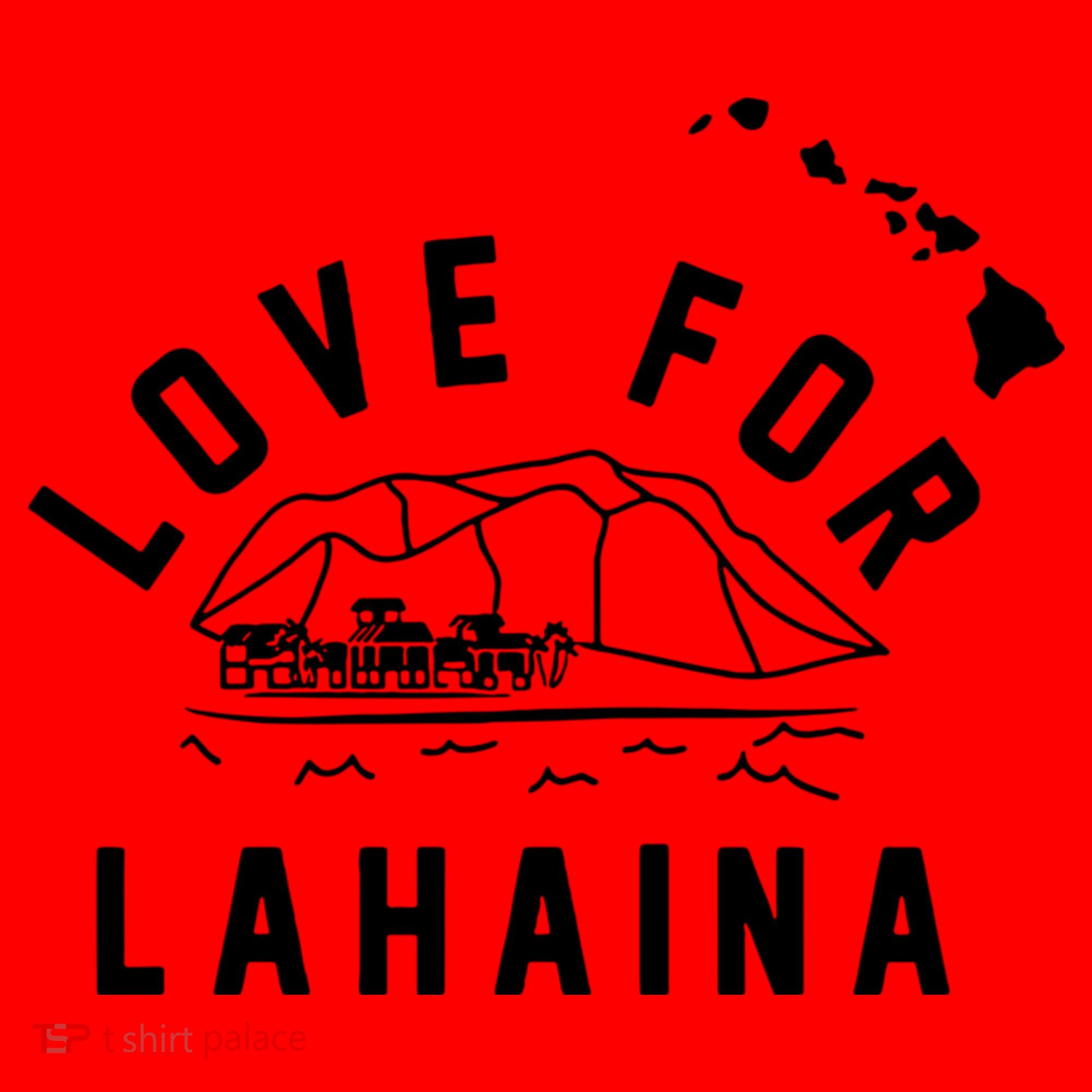 Love For Lahaina Strong Hawaii Santa Hat