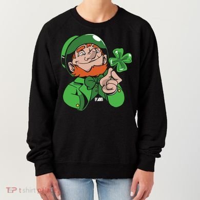 Leprechaun Four Leaf Women's Sweatshirt