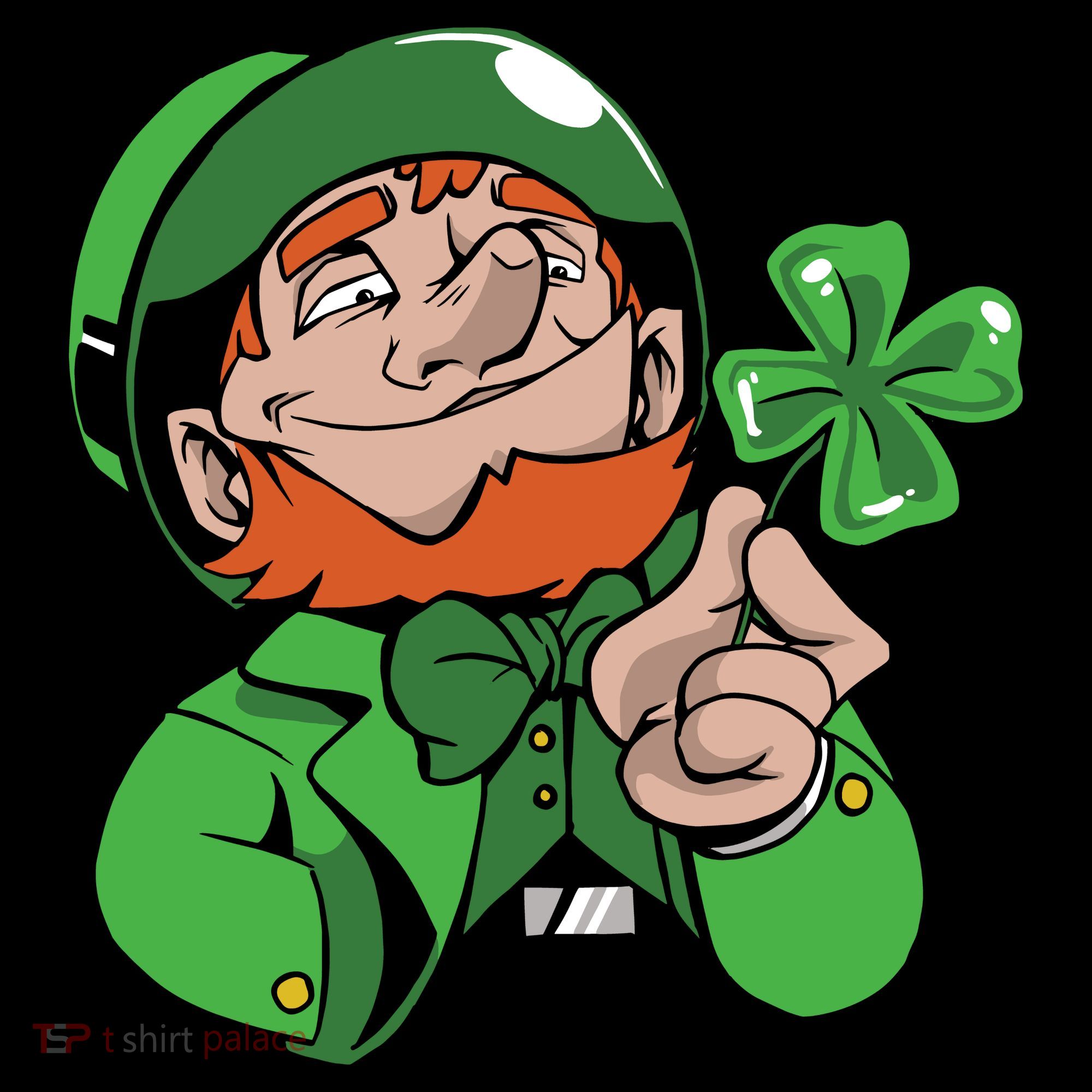 Leprechaun Four Leaf Backpack