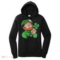 Leprechaun Four Leaf Women's Hoodie thumb 0