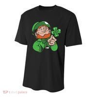 Leprechaun Four Leaf Youth Performance Sprint T-Shirt thumb 0