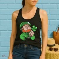 Leprechaun Four Leaf Women's Tank Top thumb 2