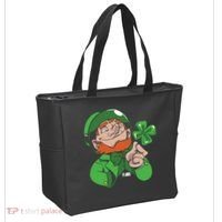 Leprechaun Four Leaf Tote Bag thumb 2