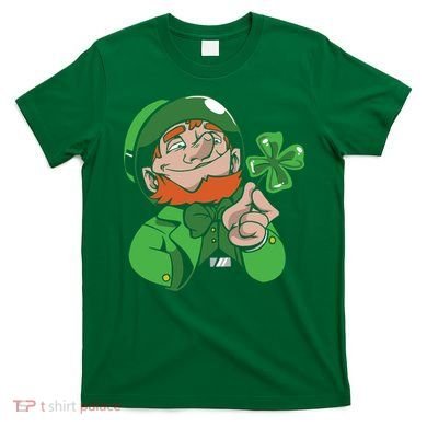 Leprechaun Four Leaf T-Shirt