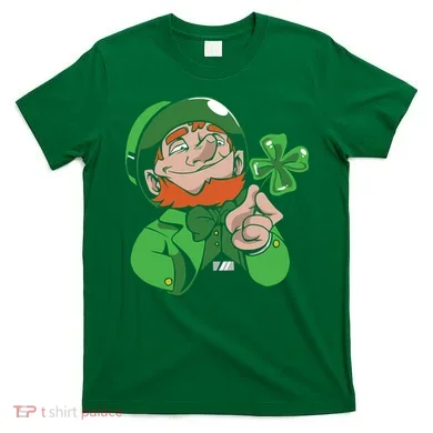 Leprechaun Four Leaf T-Shirt