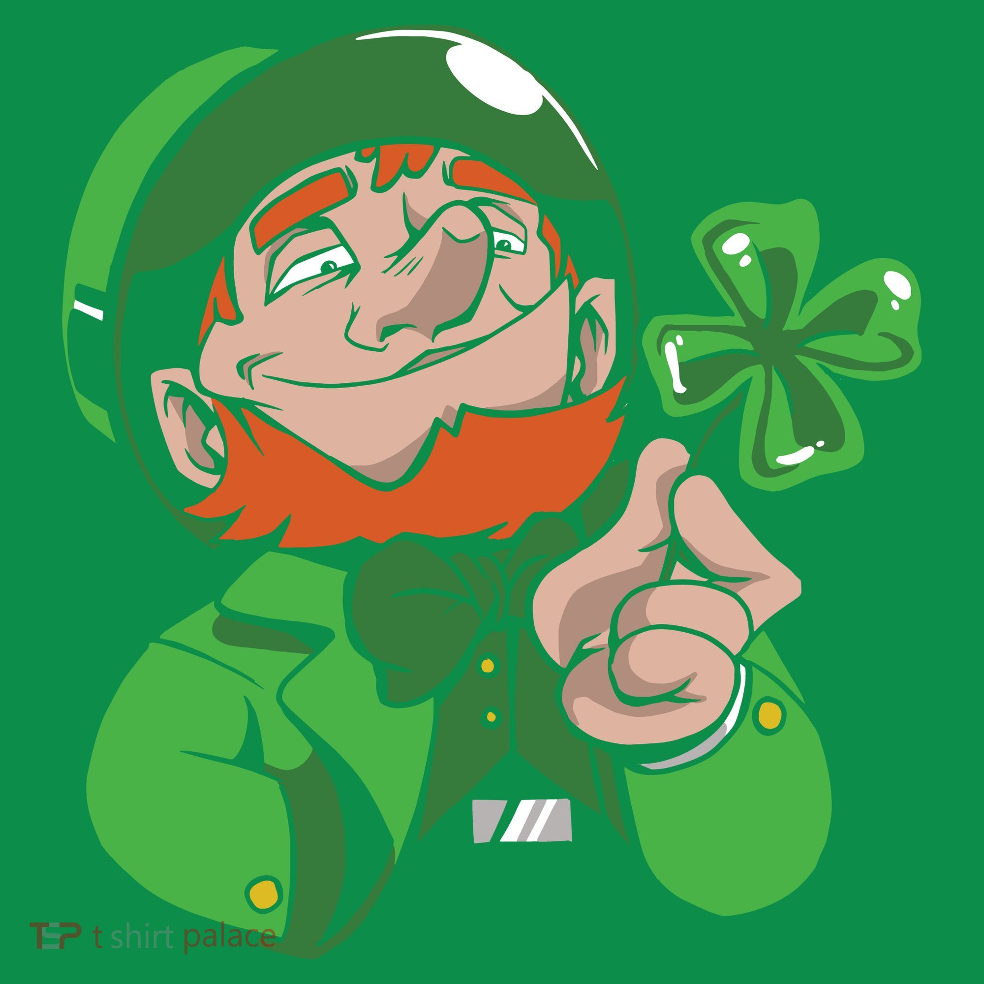 Leprechaun Four Leaf Polo