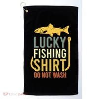 Lucky Fishing Golf Towel thumb 0