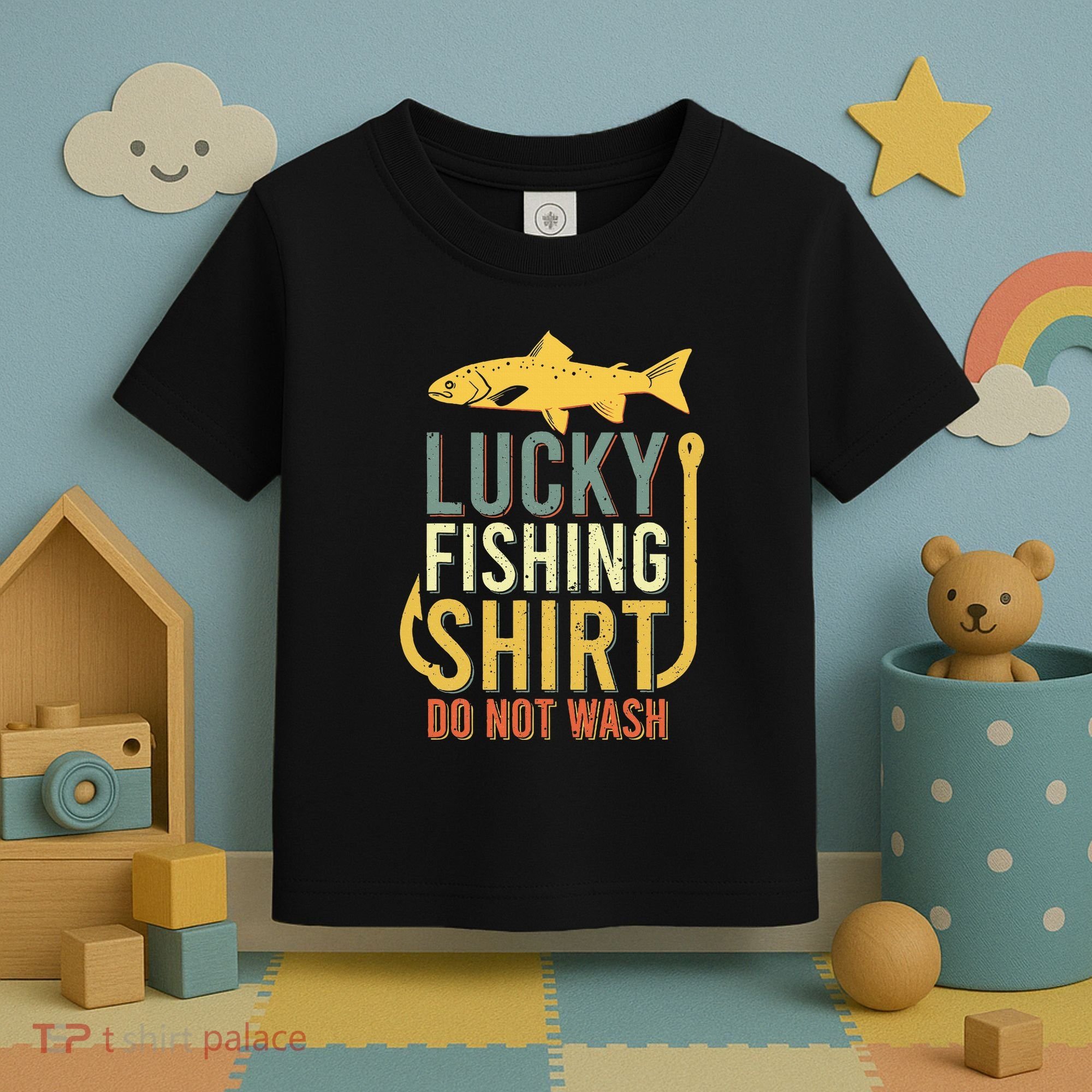Lucky Fishing Toddler T-Shirt