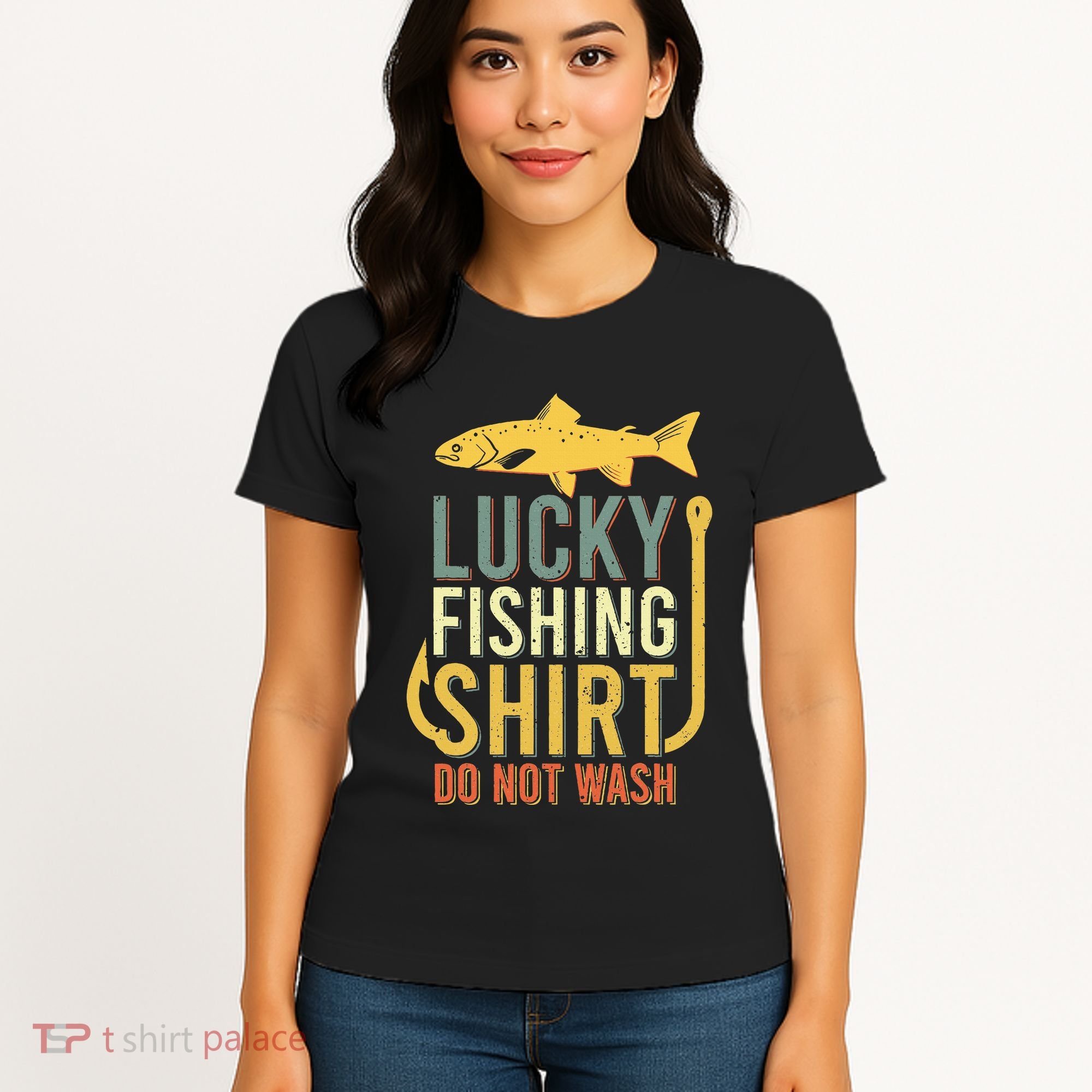 Lucky Fishing Women's T-Shirt