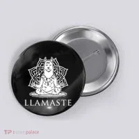 Llamaste Funny Button thumb 0