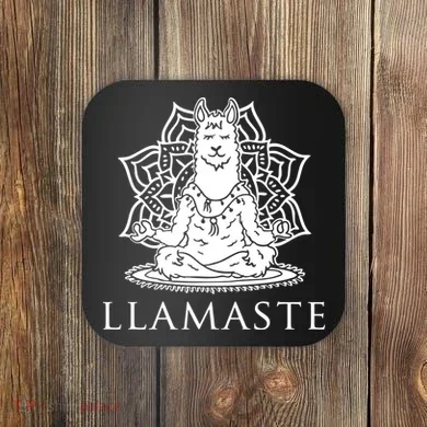 Llamaste Funny Coaster
