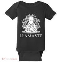 Llamaste Funny Baby Bodysuit thumb 0