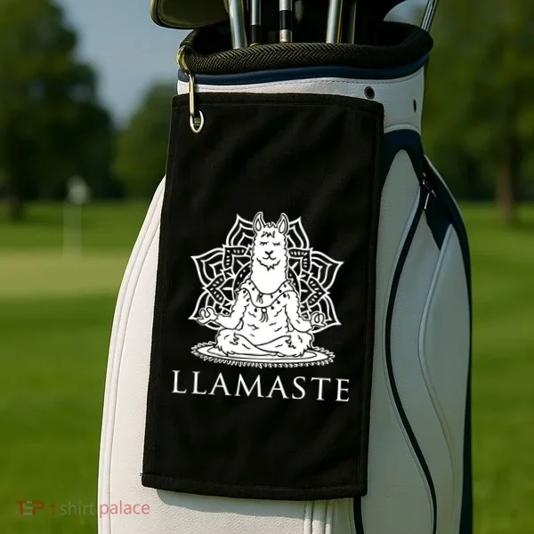 Llamaste Funny Golf Towel