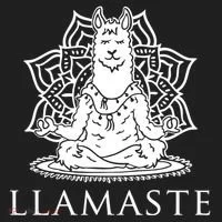 Llamaste Funny Golf Towel thumb 3