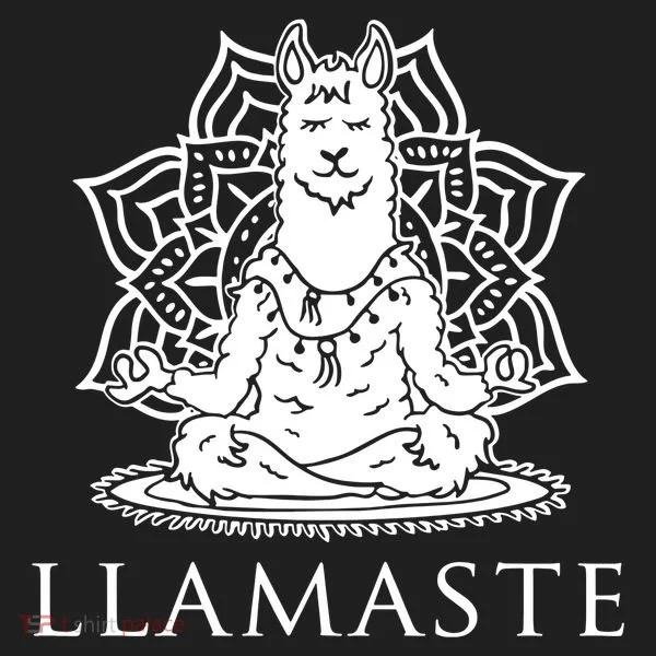Llamaste Funny Golf Towel
