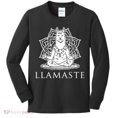 Llamaste Funny Kids Long Sleeve Shirt