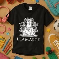 Llamaste Funny Kids T-Shirt thumb 3