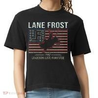 Lane Frost Legends Live Together Rodeo Lover Comfort Colors Boxy T-Shirt thumb 0