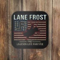 Lane Frost Legends Live Together Rodeo Lover Coaster thumb 0