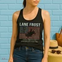 Lane Frost Legends Live Together Rodeo Lover Women's Tank Top thumb 2