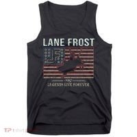 Lane Frost Legends Live Together Rodeo Lover Tank Top thumb 0
