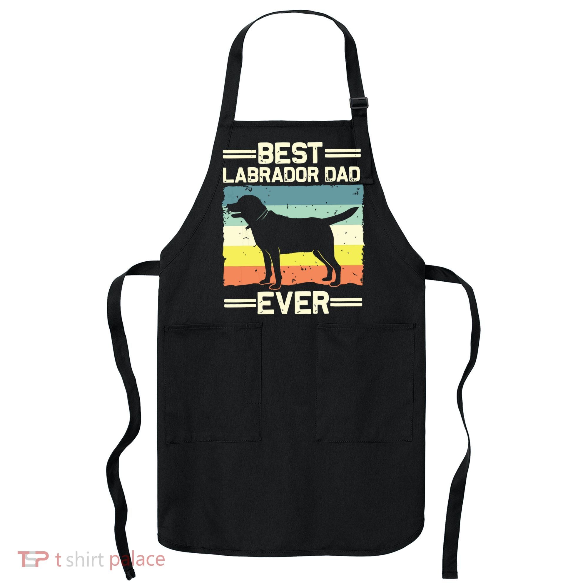 Labrador For Men Dad Black Lab Yellow Labrador Retriever Apron