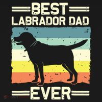 Labrador For Men Dad Black Lab Yellow Labrador Retriever Apron thumb 3