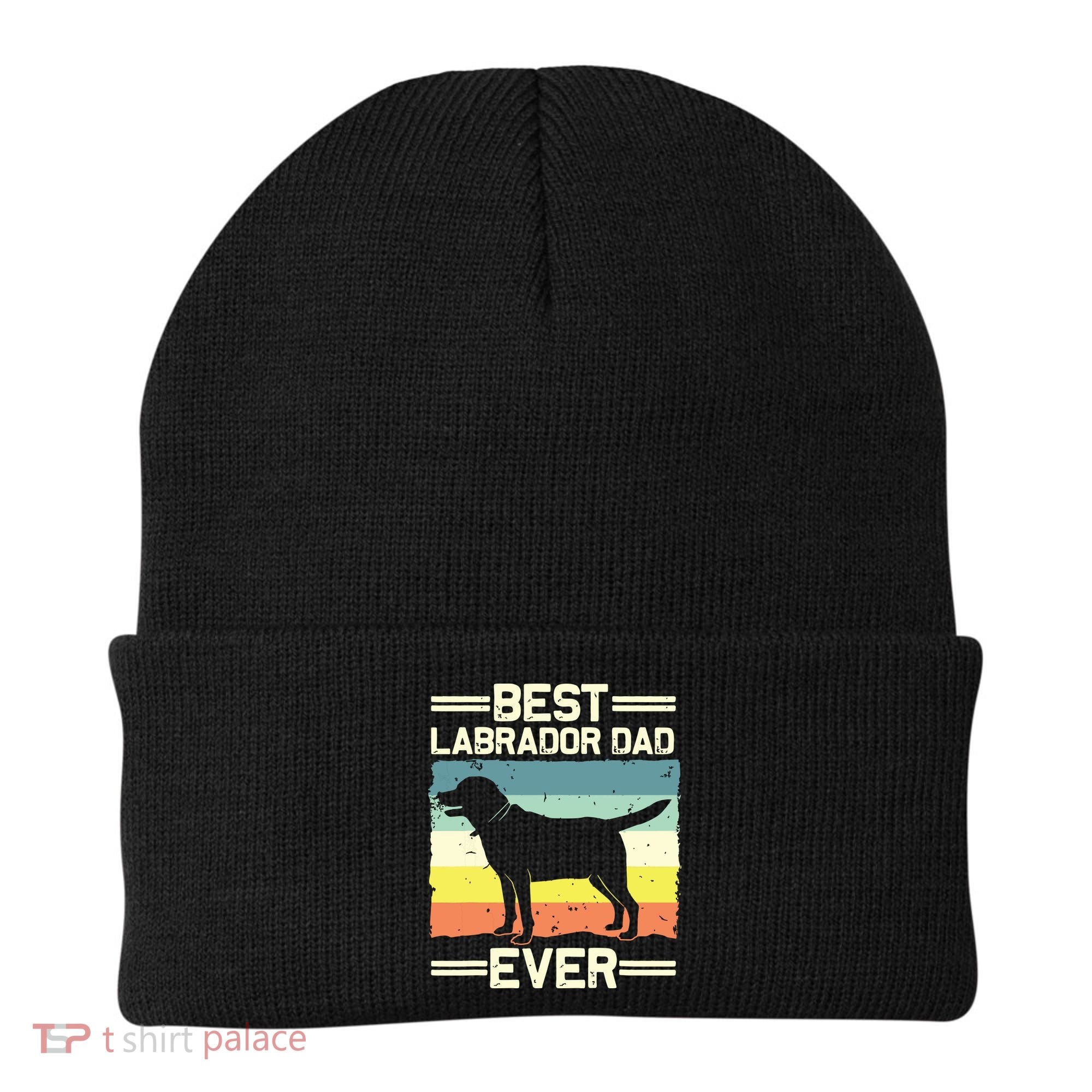 Labrador For Men Dad Black Lab Yellow Labrador Retriever Beanie