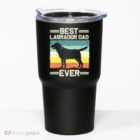 Labrador For Men Dad Black Lab Yellow Labrador Retriever Tumbler thumb 0