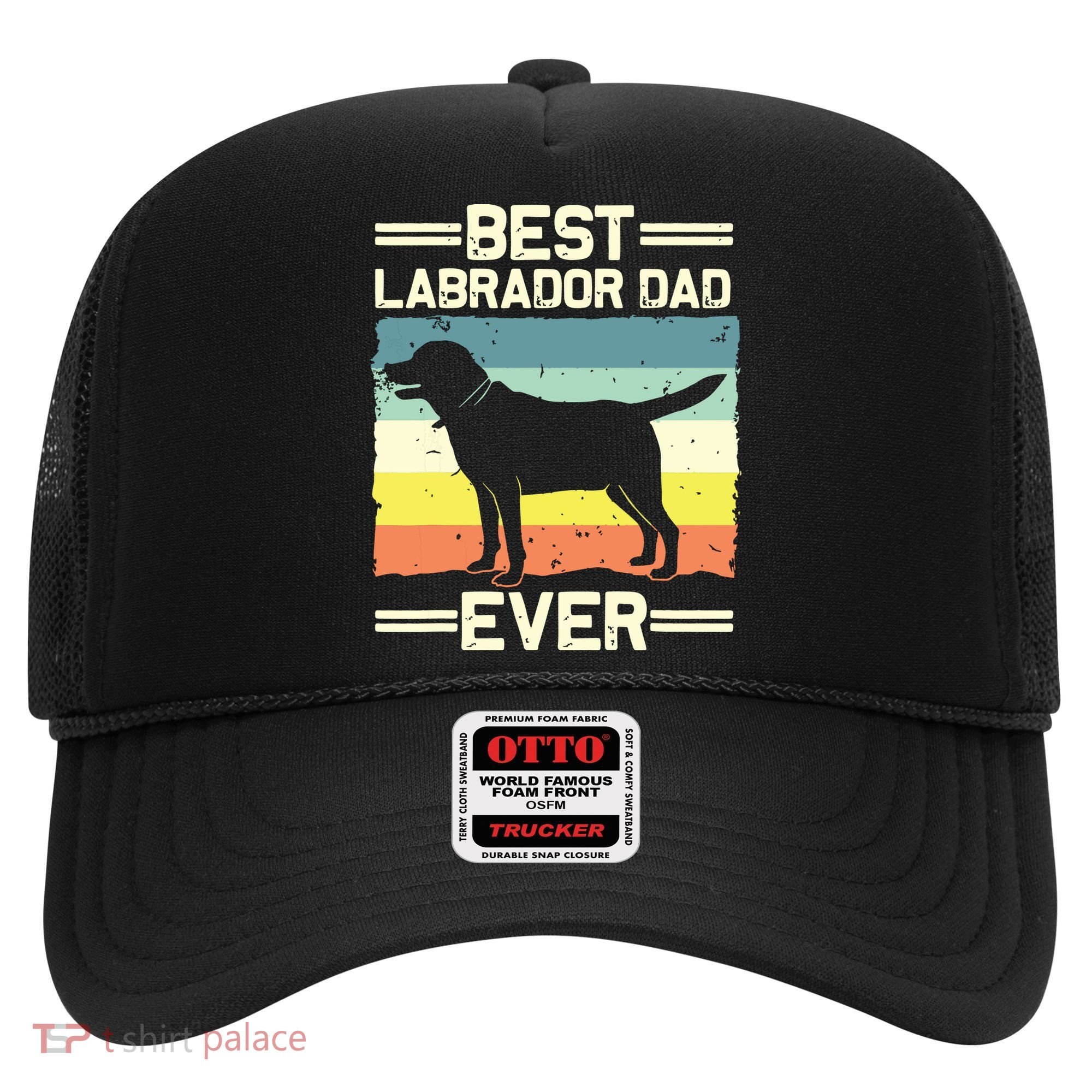 Labrador For Men Dad Black Lab Yellow Labrador Retriever Hat