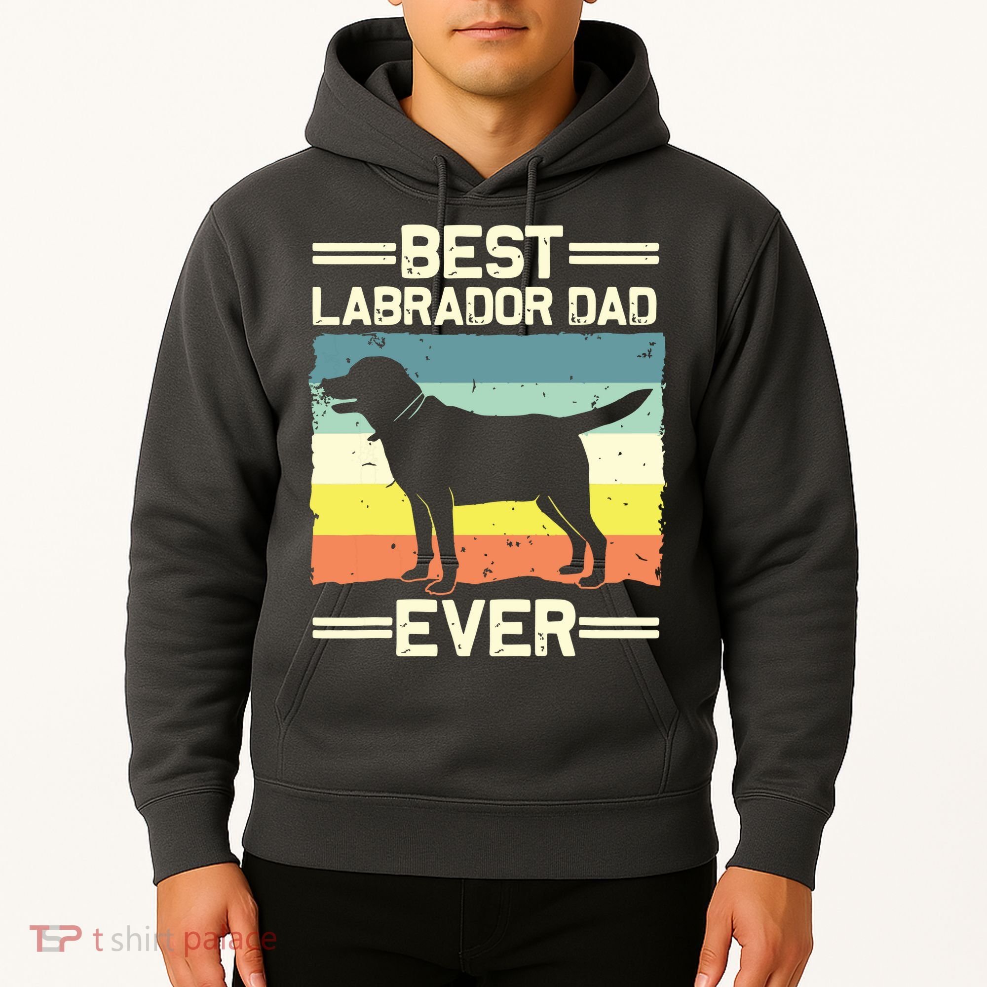 Labrador For Men Dad Black Lab Yellow Labrador Retriever Hoodie