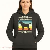 Labrador For Men Dad Black Lab Yellow Labrador Retriever Hoodie thumb 5