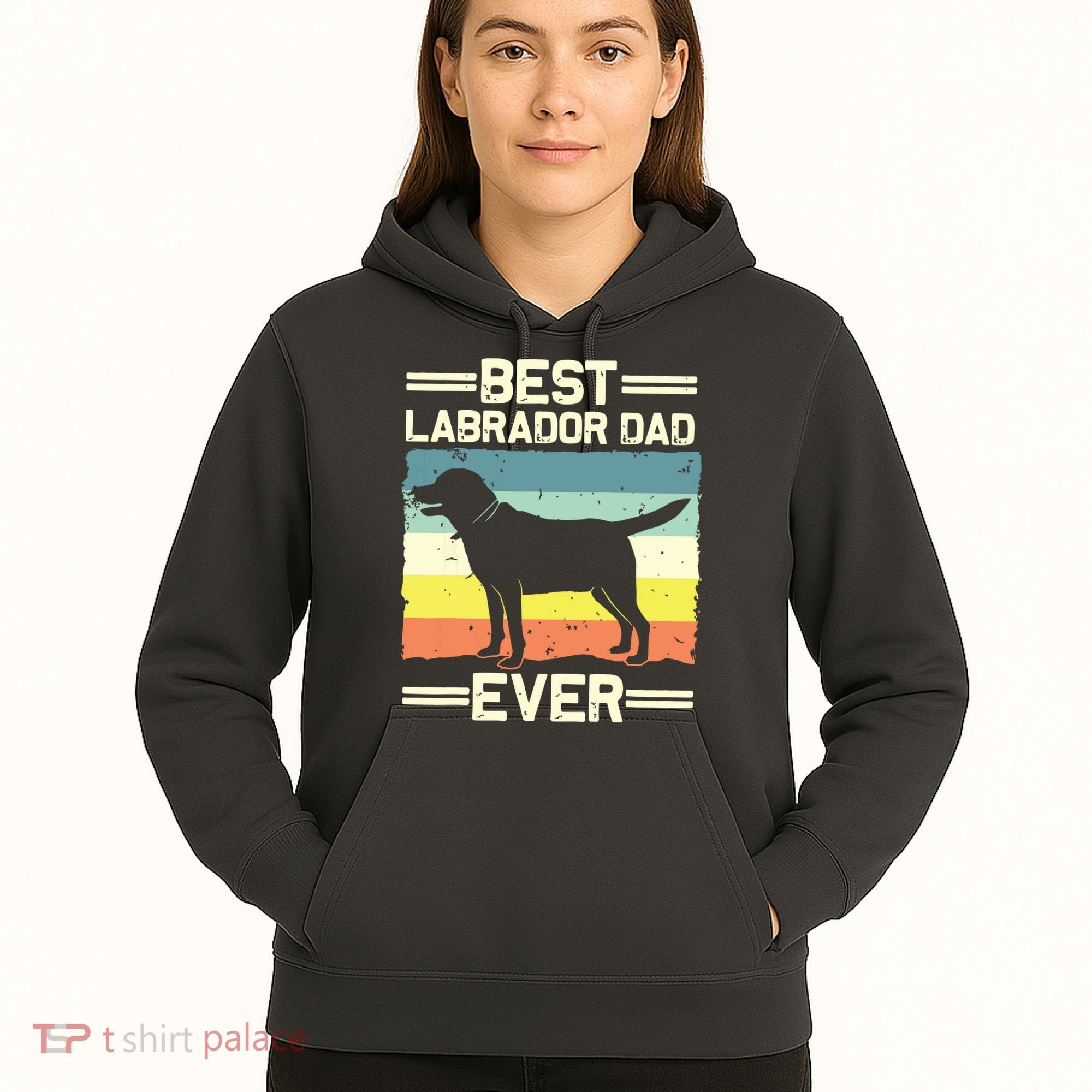 Labrador For Men Dad Black Lab Yellow Labrador Retriever Hoodie