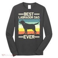 Labrador For Men Dad Black Lab Yellow Labrador Retriever Long Sleeve Shirt thumb 0