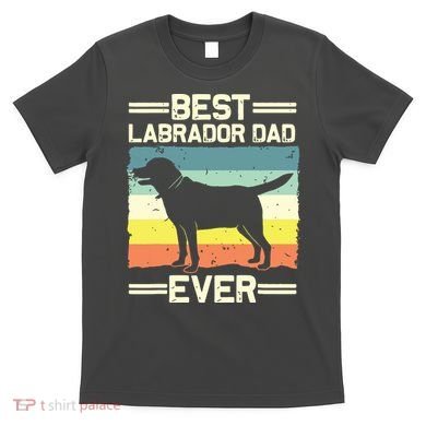 Labrador For Men Dad Black Lab Yellow Labrador Retriever T-Shirt