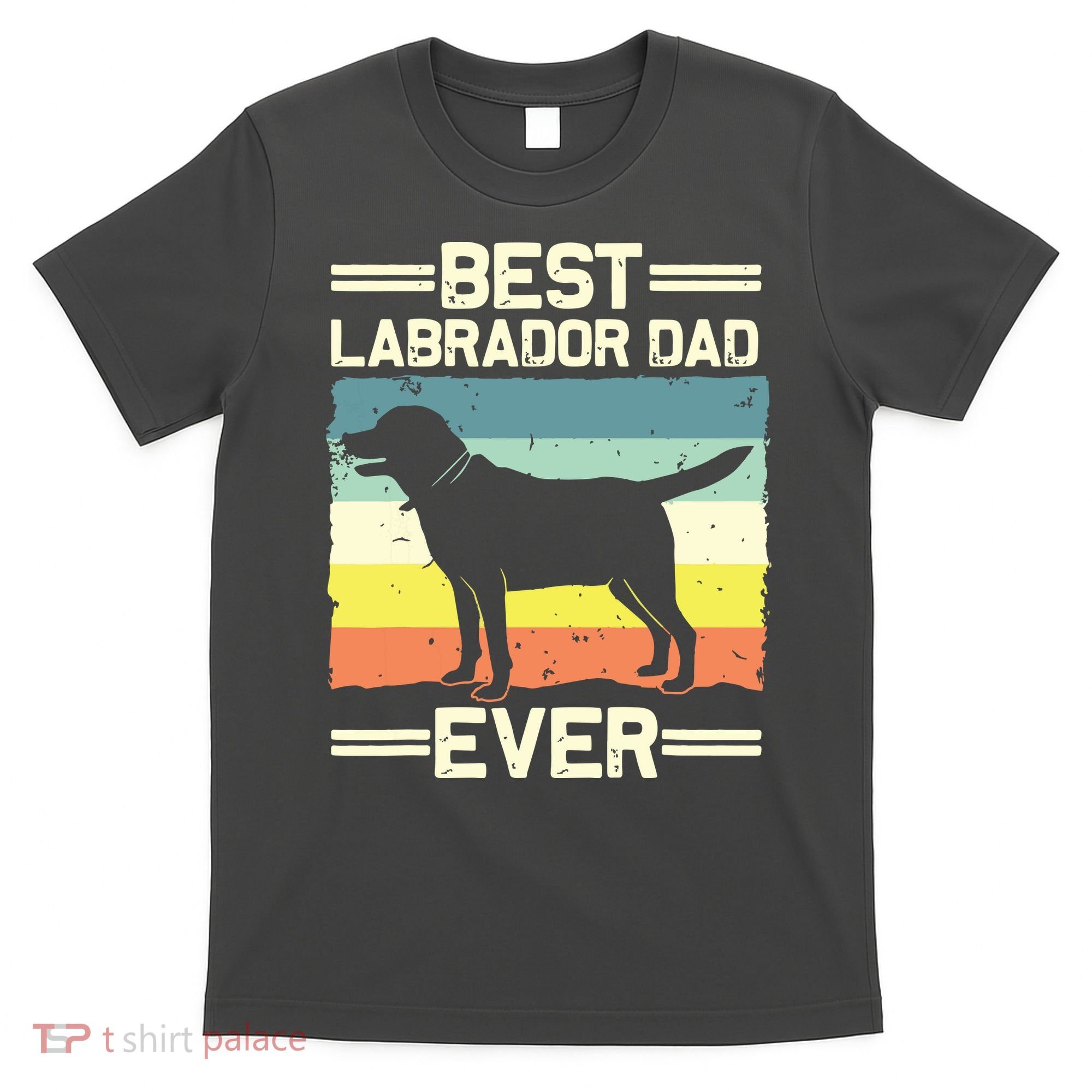 Labrador For Men Dad Black Lab Yellow Labrador Retriever T-Shirt