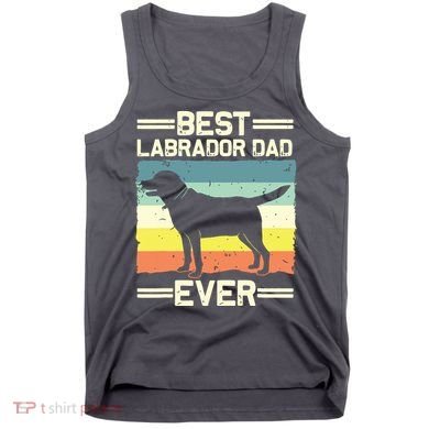 Labrador For Men Dad Black Lab Yellow Labrador Retriever Tank Top