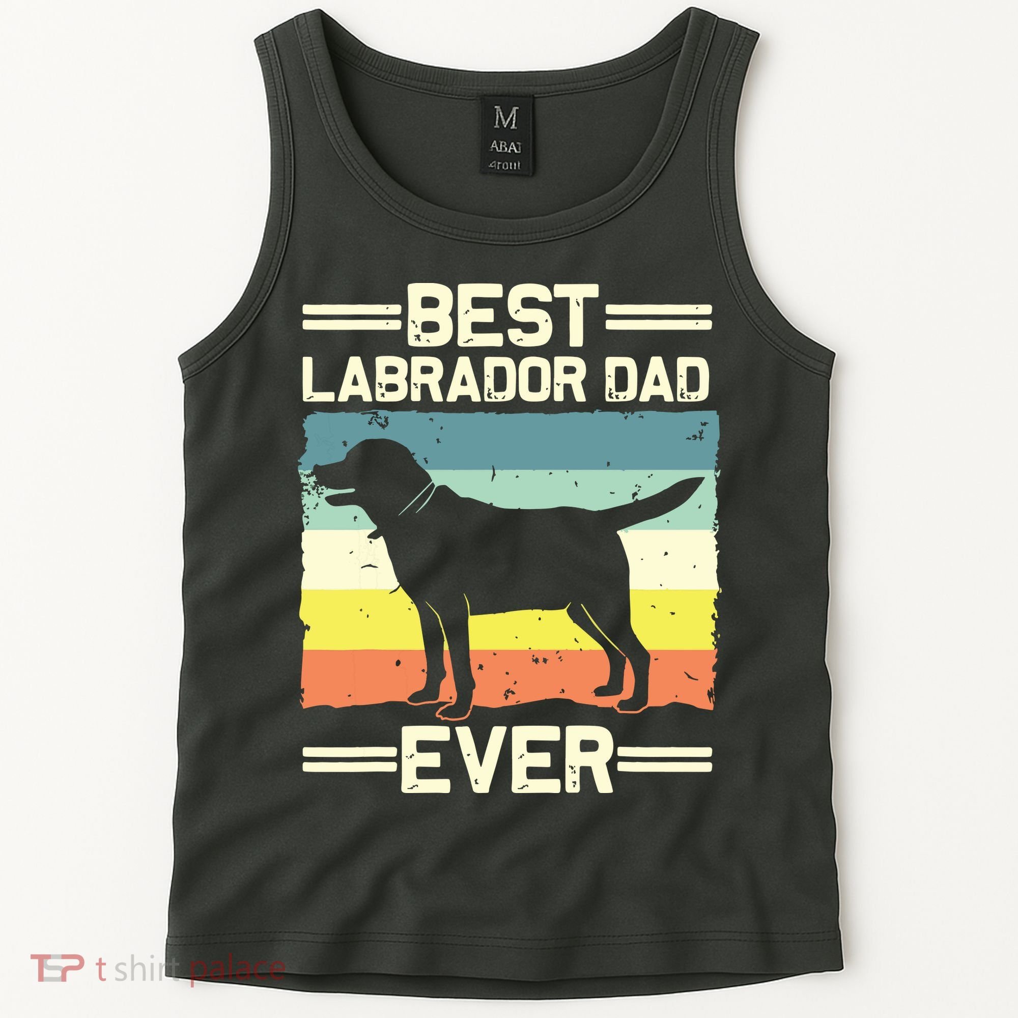 Labrador For Men Dad Black Lab Yellow Labrador Retriever Tank Top