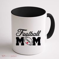 Love Football Mom Cute Gameday Coffee Mug thumb 1