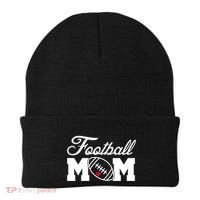 Love Football Mom Cute Gameday Beanie thumb 0