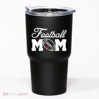 Love Football Mom Cute Gameday Tumbler thumb 0