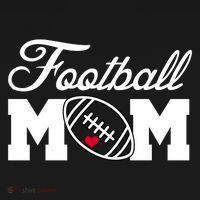 Love Football Mom Cute Gameday Mousepad thumb 1