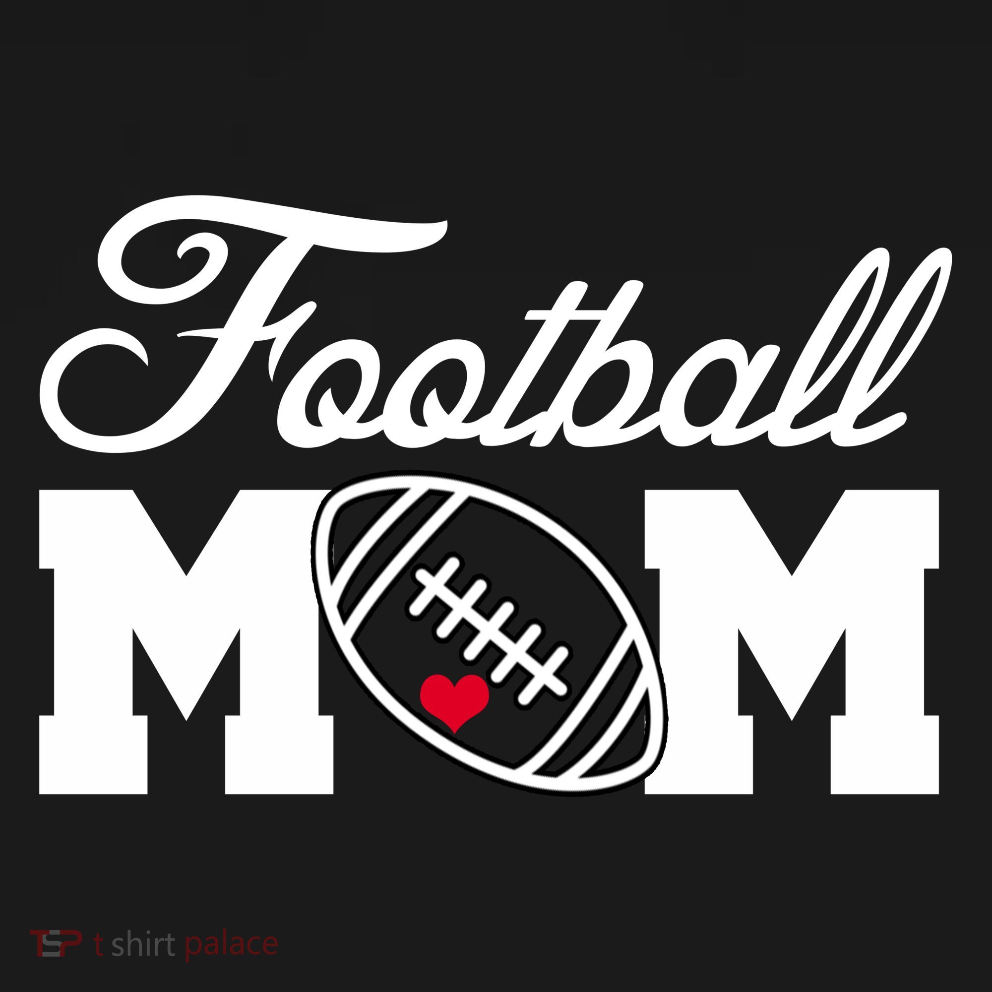 Love Football Mom Cute Gameday Ornament