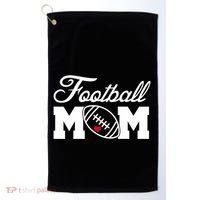 Love Football Mom Cute Gameday Golf Towel thumb 0